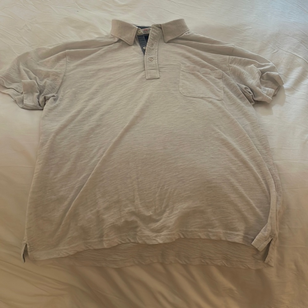 Faherty short sleeve polo